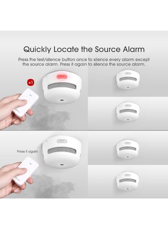 X-Sense Remote Controller RC01 Pro for X-Sense Link+ Wireless Smoke & Carbon Monoxide Detector Alarms (1-Pack) - Image 3